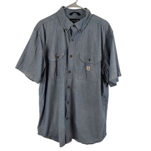 *Carhartt Denim Button Down Shirt